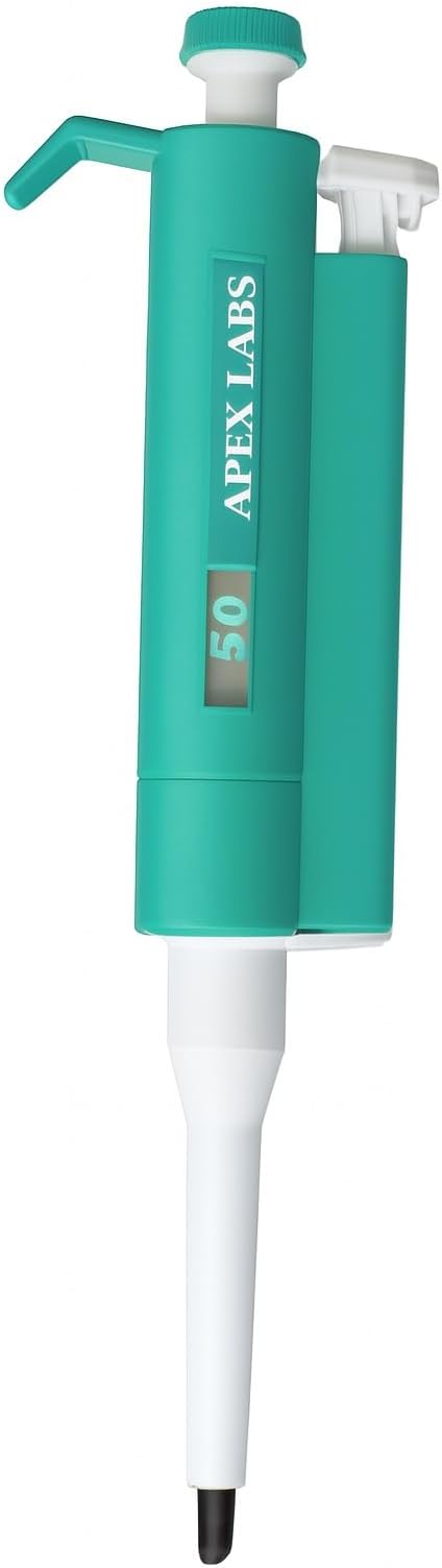 Micropipette Variable Volume 1-5mL, 1000-5000µL Liquid Handling System with Air Displacement