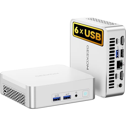 GEEKOM Mini PC XT12 Pro(3-Year Quality Support),with 12th Gen Intel i7-1280P NUC12 Mini Computers,16GB RAM/512GB NVMe PCIe Gen 4 SSD Windows 11 Pro Desktop PC,USB 4.0/2.5G LAN/8K,for Business|Office