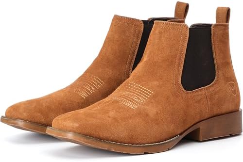 マディソンスコッチ Moonshine Spirit Men's Madison Western Boots - Square Toe