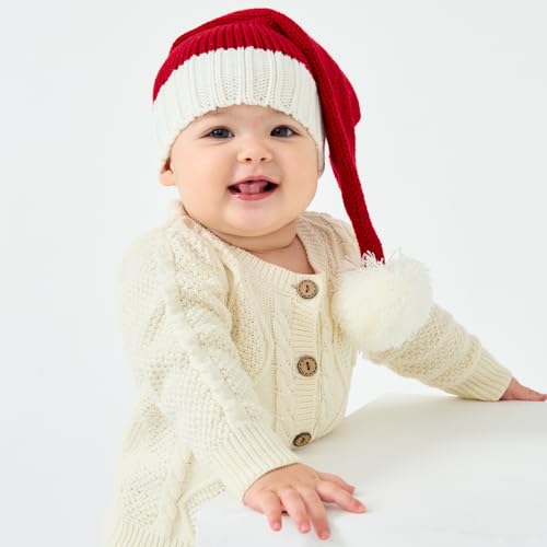 image for Diffy Homy Baby Santa Hat Christmas for Baby Toddler Infant Newborn Wa