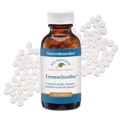 Native Remedies Tremorsoothe To Temporarily Control Shakes, Tremors And Muscle Spasms (180 Tablets)