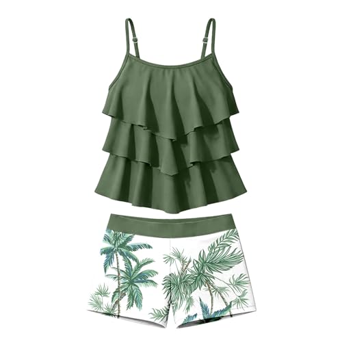 Tankini fille séchage rapide anti-frottement pour vacances
