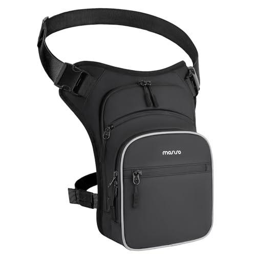 MOSISO Thigh Bag, Motorcycle Leg Bag Thigh Storage Pouch for Men Women