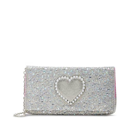 Betsey Johnson Soft Rhinestone Clutch