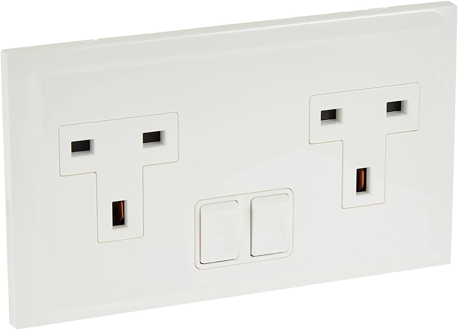 Legrand Belanko 13A Double Switch Socket Uk Standard 617646