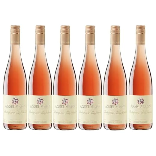 Anselmann Portugieser Weißherbst 2024 6 Flaschen zu je 0,75 Liter