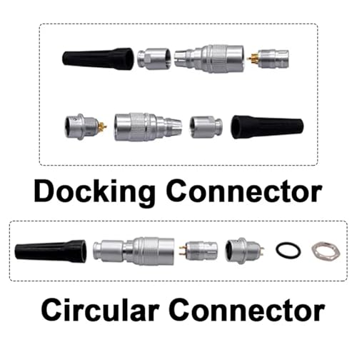 Conector de sensor YC8 de 2 pines con autobloqueo de empuje y tracción 7