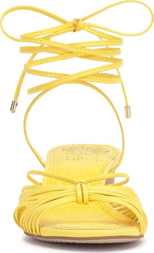 Image of Vince Camuto Lory Ankle Wrap Kitten Heel Sandals | Party Sandals
