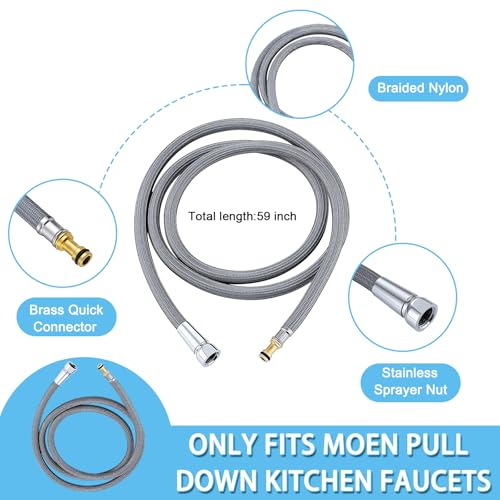 Replacement Hose Service Kit for Moen Pull down Kitchen Faucets 150259 by ZephyrJazz - Image 4