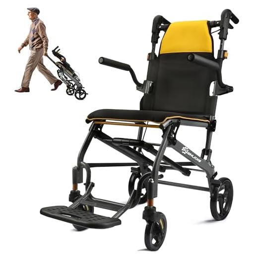 Portable Folding Travel Wheelchair