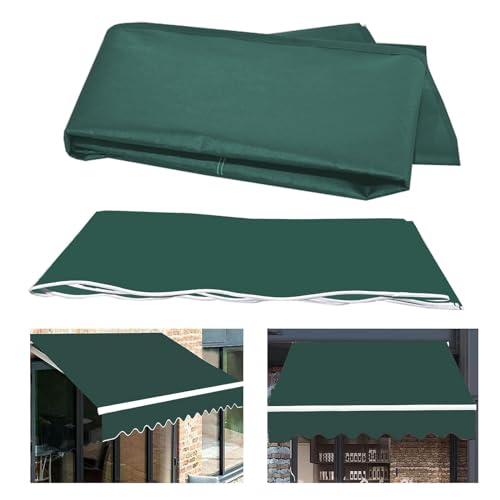 Toldo retráctil de patio con tela de repuesto impermeable que soluciona las filtraciones de lluvia