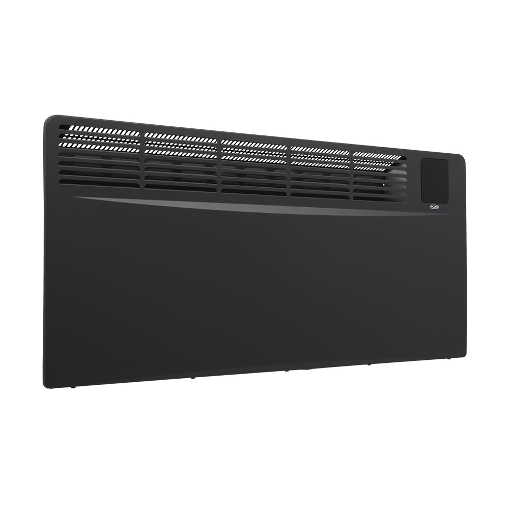 ECOSO Elio 2500W Anthracite WiFi Convector Panel Smart Electric Heater - 420 x 895mm