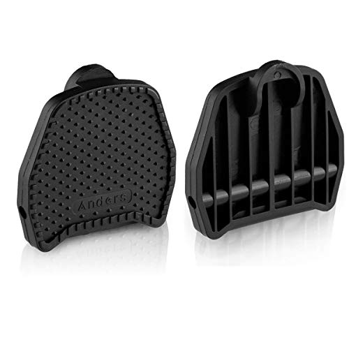 Eastern Power Clipless Platform Pedal Adapters For Shimano Wellgo Spd Speedplay Pedals, Road Bike Dual Cleat Adapters, Black #TOP1