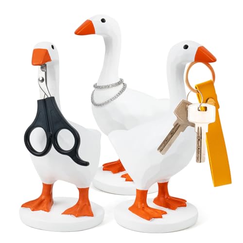 RHXRAF Magnetic Desk Goose 7.5 Inch Cute Office Decor with Strong Magnet