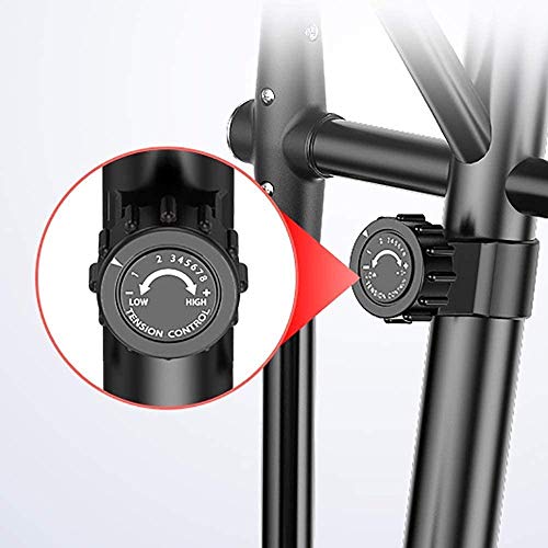 Image of Elliptical Machine 8 Levels of Resistance with Heart Rate Monitoring 3 in 1 Cardio Fitness Workout Machine Home Magnetic Ellipse Trainer for Men /Women