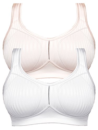 Soutiens-gorge sans armature Susa 7761 lot de 2 blanc 110G