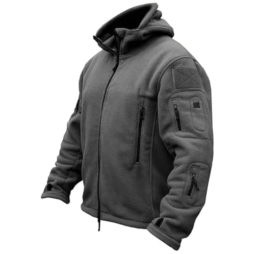 Chaqueta con capucha de forro polar para hombre Maiyifu-GJ miniatura 5
