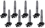 ENA Set of 8 Ignition Coil Pack Compatible with Ford F-150 Mustang V8 5.0L Replacement for C1802...