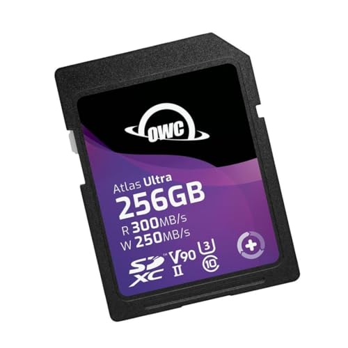 Image of OWC Atlas Ultra 256GB SDXC UHS-II V90 Media Card