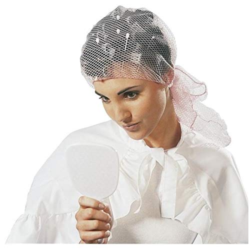 Buy SIBEL Large Medium Density Triangular Tie Hair Setting Net WHITE