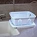 Camco RV Mini Dish Drainer & Tray - Features a Sloped Drain Tray Design, Heavy-Duty Construction, and is Ideal for Small Spaces, Apartments, Boats, and More - White (43511)