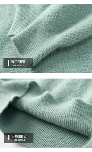 Men's Slim Fit Knitted Sweater Round Neck Long Sleeve Pullover Men's Long Sleeve Pullover Jumper3