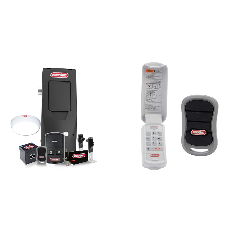 Genie 6072H-B Wall Mount Garage Door Opener with Battery Backup
