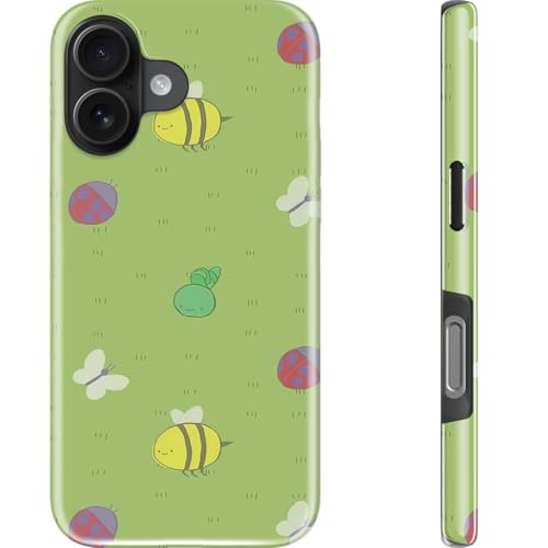 MERRO for iPhone 16 Plus Case, Cute Preppy Flower, MagSafe Compatible - image 1