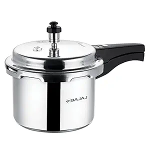 Bajaj PCX 3IB 3 Litre Aluminium Pressure Cooker with Outer Lid and Induction