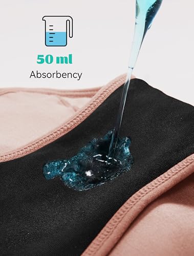 Incontinence Underwear for Women Washable Protective Briefs 3 Pack3