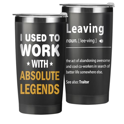 Coworker Leaving Gifts, Funny Leaving Noun Insulated Tumbler, Farewell Gifts ...