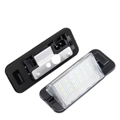 Luz Matrícula Auto para placa opaca o fundida 3