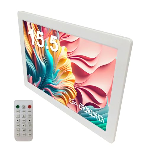 Amazon | Broadwatch モニター LCD デジタルフォトフレーム 縦型 15.5