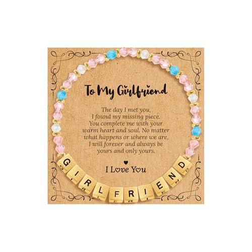 Image of BAYLAY Inspirational Family Lettter Bead Bracelet For Women,Jewelry Gifts For Granddaughter /Daughter /Mom /Sister /Wife /Niece /Aunt /Friend /Nana /Gigi,Mothers Day,Birthday