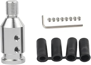 ibasenice Crânio Câmbio De Marchas Convers Câmbios Não Rosqueados Botão De Transmissão Manual Conversor De Engrenagens 5 Botões De Botão Mini Botão Shifter Acessórios Para Carro Acessórios