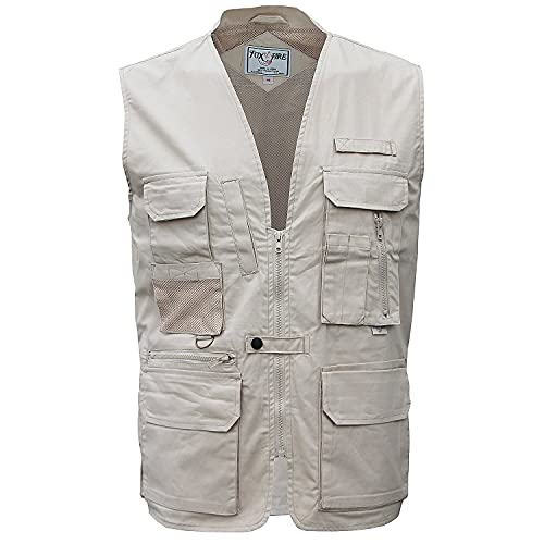 Foxfire stone ultimate travel hiking safari photo vest …