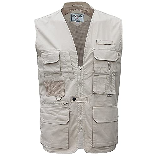 Foxfire Stone Ultimate Travel Hiking Safari Photo Vest 3X-Large