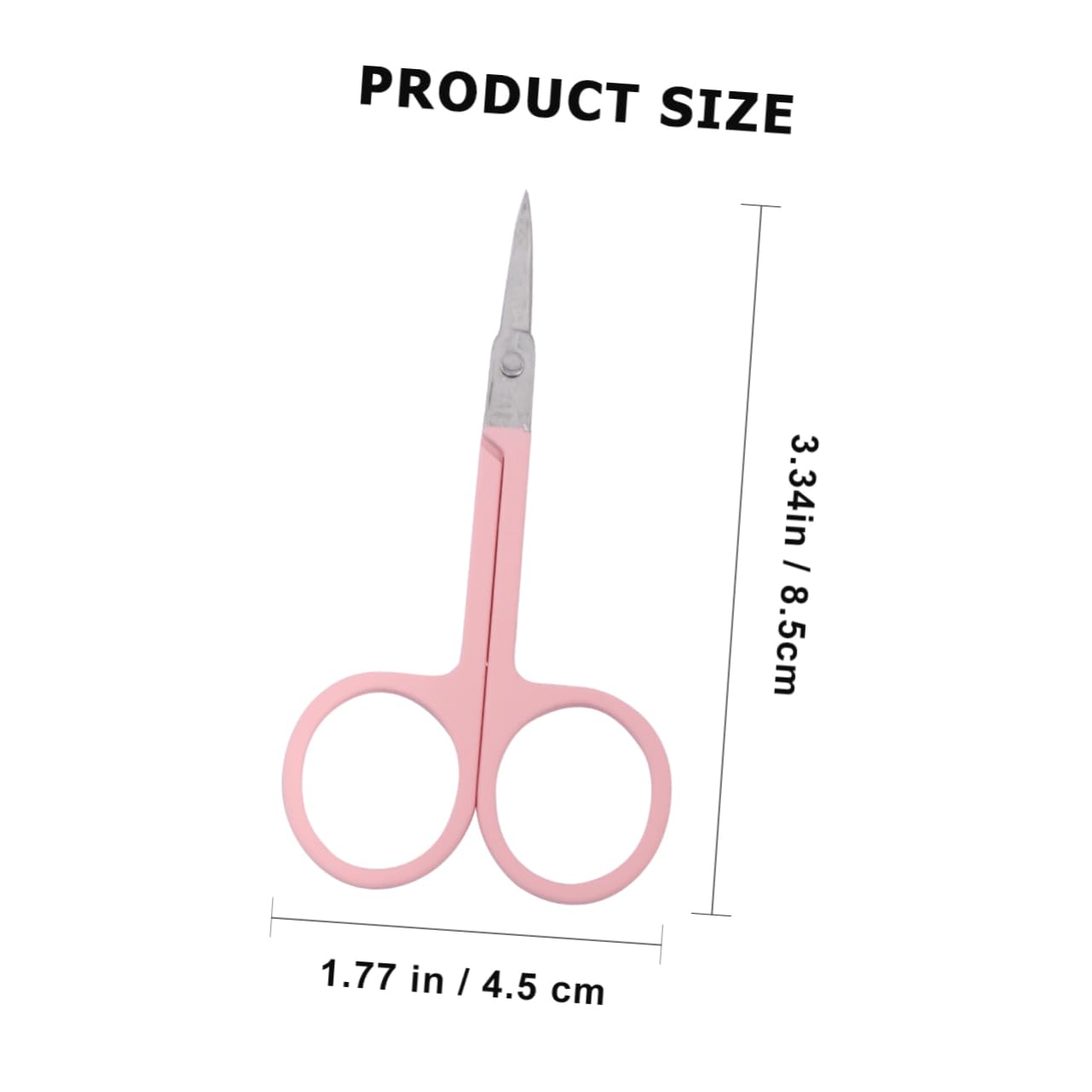 PLAFOPE Practical Eyebrow Trimmer Nail Clippers Eyelash Prune Tool Women's Eyebrow Scissors Safe Painless Hair Removal