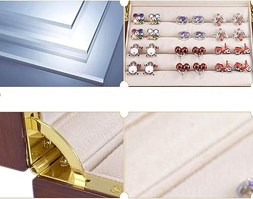 Support d'affichage de bijoux en bois pour éviter l'oxydation des bagues - 5