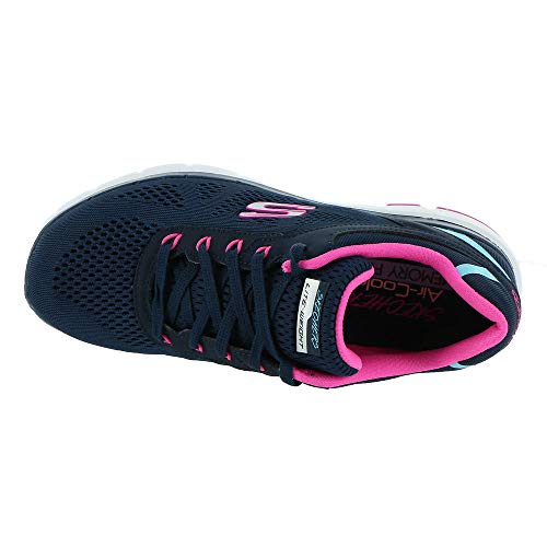 Image of Skechers Women Flex Appeal 3.0 Steady Move Lace Up Shoe