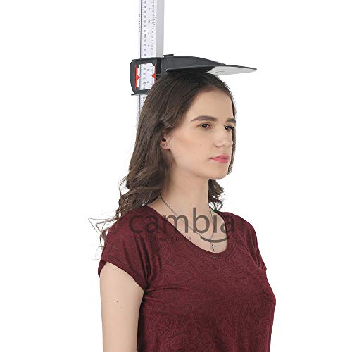Image of Cambia Stadiometer for Height Measurement (Pack of-1), Height Measuring Scale, Height Scale