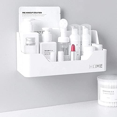 JERIOBN Holeless Wall Mounted Floating Shelf, Sticky Floating Bedside Table for Books, Cell Phones, RemotesSuitable for use in Bedrooms, Bathrooms, offices