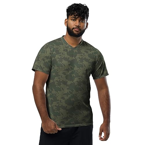 Short de sport camouflage homme pour entraînement en plein air et run urbain