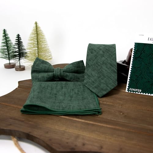 Spring Notion Boys' Mottled Linen Bow Tie4