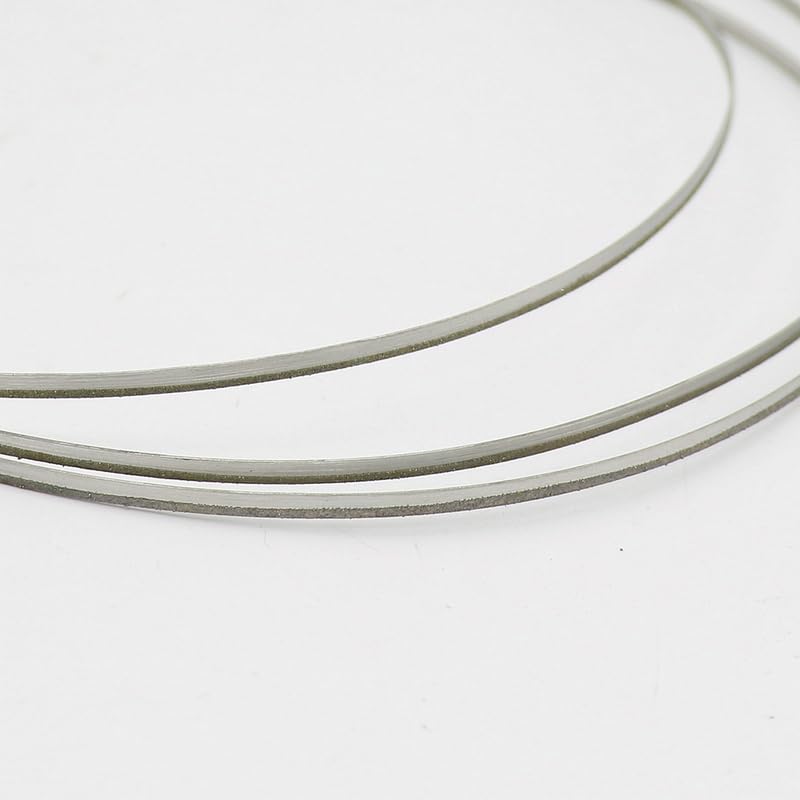 1570MM/62 Inch Replacement Diamond Coated Band Saw Blade Stained Glass Diamond Coated Band Saw Blade for Cutting Ceramic Glass