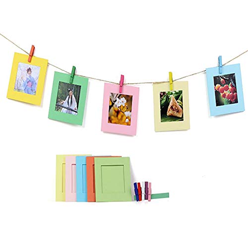 Image of 3X Fujifilm Instax Square Instant Film (60 Exposures) + Hanging Photo Frames for Square Film Assorted Colors - Deluxe Accessory Bundle