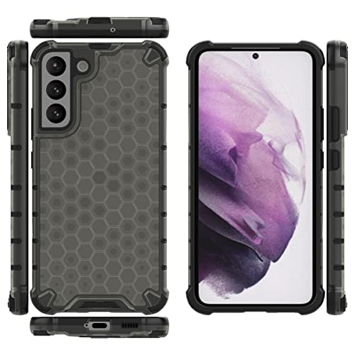 Image of Glasgow Back Case Cover Designed for Samsung Galaxy S22 Plus 5G / S22+ 5G - Black