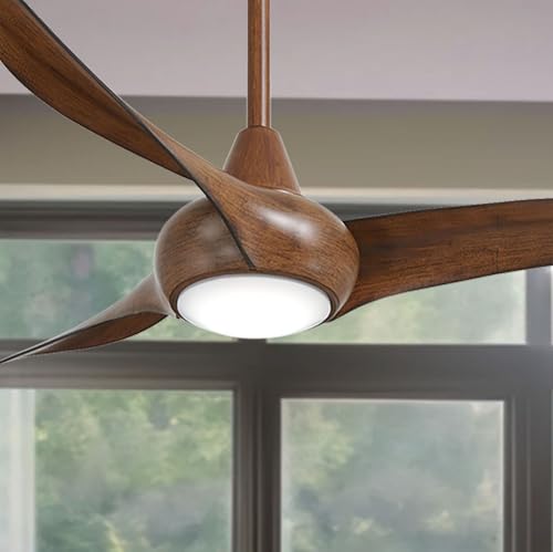 Minka-Aire F845-DK Light Wave 44" Ceiling Fan with LED Lights & Remote, Distressed Koa thumbnail 7