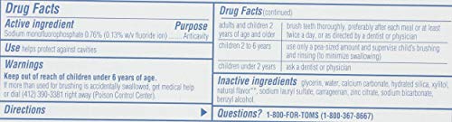 Toms Of Maine Spearmint Whole Care Toothpaste, 4 Oz #TOP2