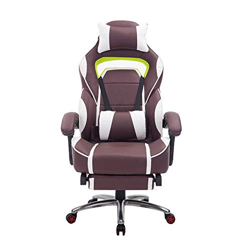 Gaming Executive Chair Footrest and L Cushion Heavy Duty Er Working Chair Vision